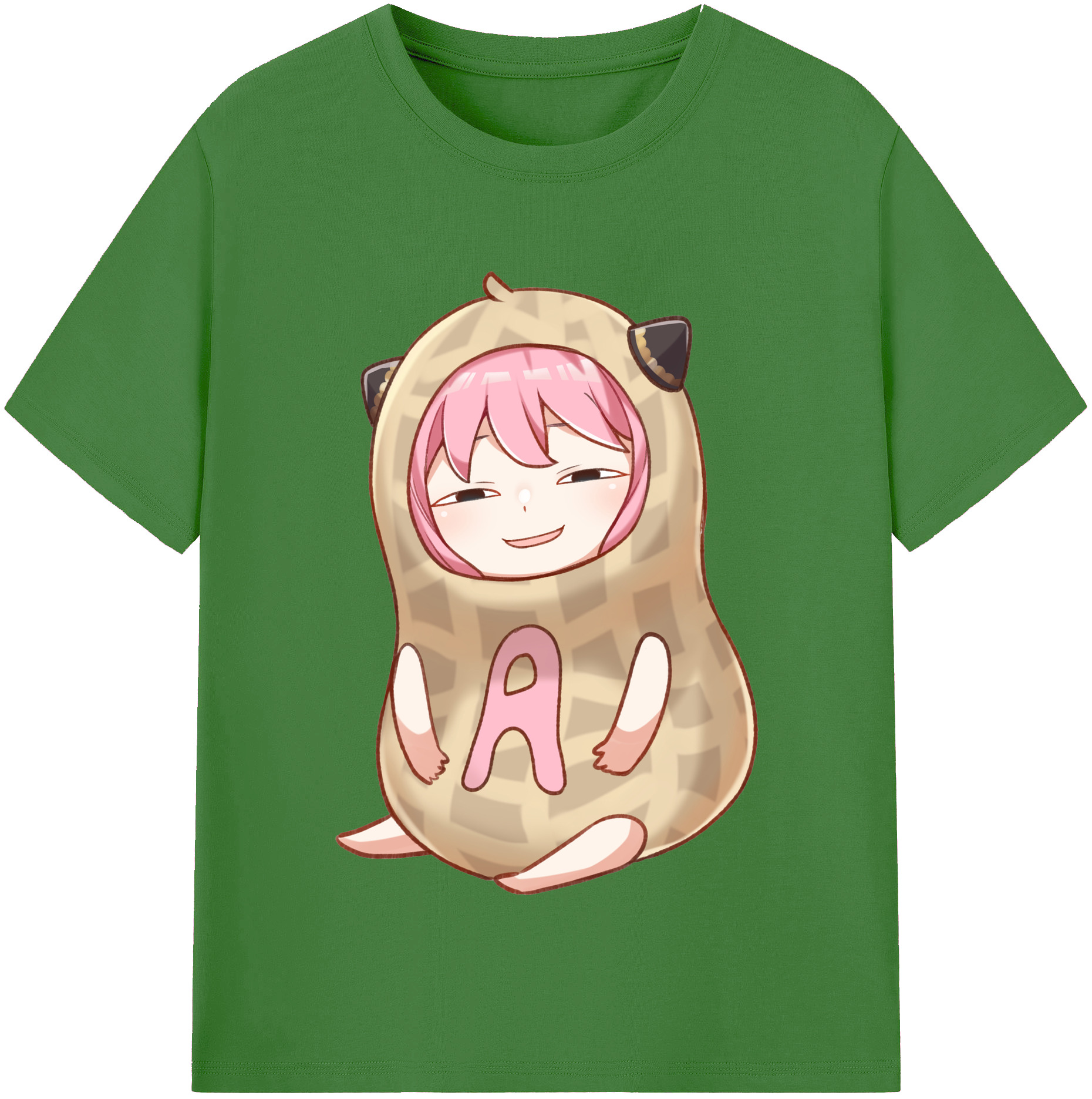 （画像用） SPY×FAMILY间谍家家酒 レディースカジュアルプリントTシャツ（綿100％）